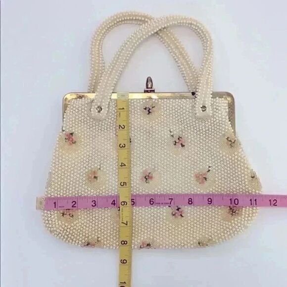 Vintage Corde Bead Handbag  - Picture 4 of 9